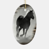 Dravend Paard Keramisch Ornament (Rechts)