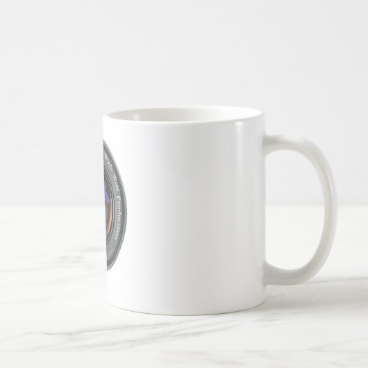 Dravin Wolf Productions Officiële logo Koffiemok (Rechts)