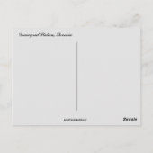 Dravograd Station Slovenië Briefkaart (Achterkant)