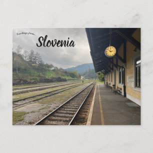 Dravograd Station Slovenië Briefkaart