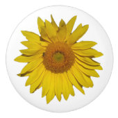 Drawer Pull - Sunflower Blossom Keramische Knop (Voorkant)