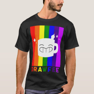 Drawfee Ondersteunt Pride Essential TS T T-shirt