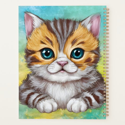 Drawing Cat Planner (Achterkant)