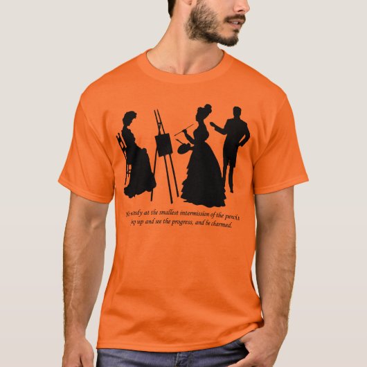 Drawing Harriet - Emma - Jane Austen T-shirt (Voorkant)