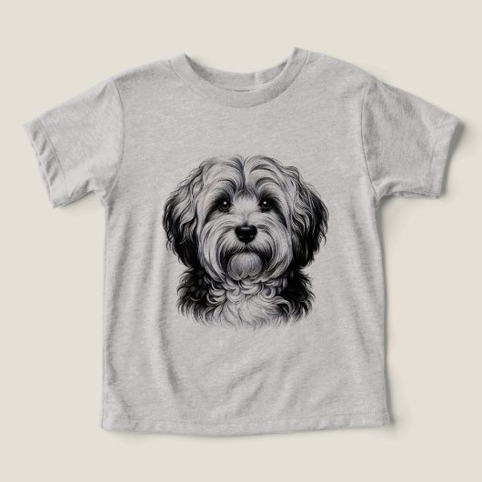 Drawing Havanese Dog (Design voorkant)