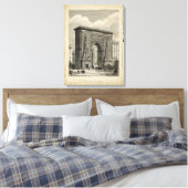 Drawing of Porte Saint-Denis Monument Canvas Afdruk (Insitu (Slaapkamer))