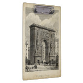 Drawing of Porte Saint-Denis Monument Klembord (Rechts)