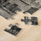 Drawing of Porte Saint-Denis Monument Legpuzzel (Zijkant)