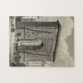 Drawing of Porte Saint-Denis Monument Legpuzzel (Horizontaal)