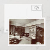 Drawing room, Kelmscott House, Londen, 1896 (foto) Briefkaart (Voorkant / Achterkant)