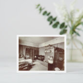 Drawing room, Kelmscott House, Londen, 1896 (foto) Briefkaart (Staand voorkant)
