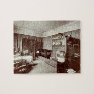 Drawing room, Kelmscott House, Londen, 1896 (foto) Legpuzzel