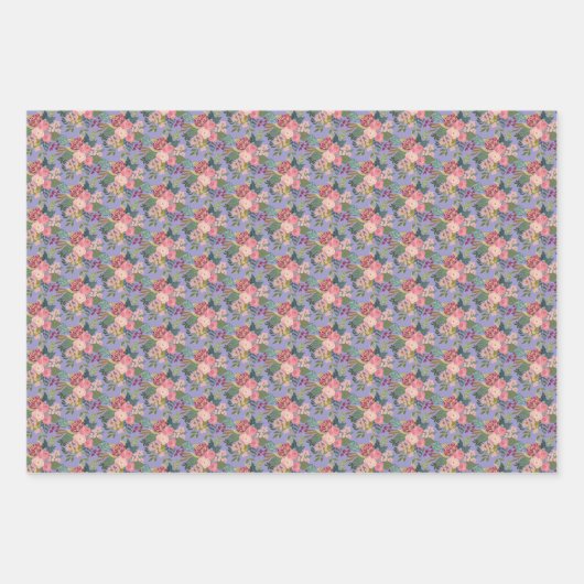 Drawing Room Wrapping Paper Flat Sheet Set van 3 (Voorkant 2)