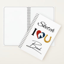 Drawing Sketchbook for Horse Lovers – Blank Pages