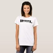Drawl OG Dames Witte T-Shirt (Voorkant volledig)