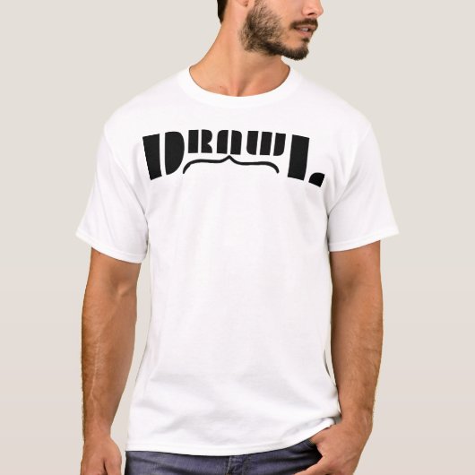 Drawl OG White T-Shirt (Voorkant)