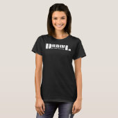 Drawl OG Zwarte Dames T-Shirt (Voorkant volledig)