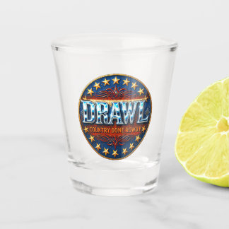 Drawl Shot Glass Glas