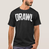 Drawl Stencil T-shirt (Voorkant)