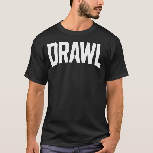 Drawl Stencil T-shirt (Voorkant)