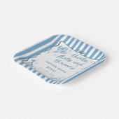 Drawn Thirty, Flirty, & Thriving 30th Birthday Papieren Bordje (Gebogen)