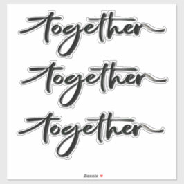 Drawn Together-stickers Sticker