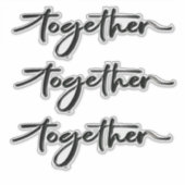 Drawn Together-stickers Sticker (Voorkant)