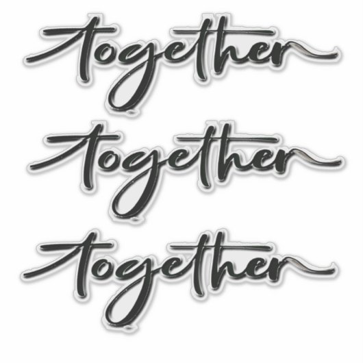 Drawn Together-stickers Sticker (Voorkant)