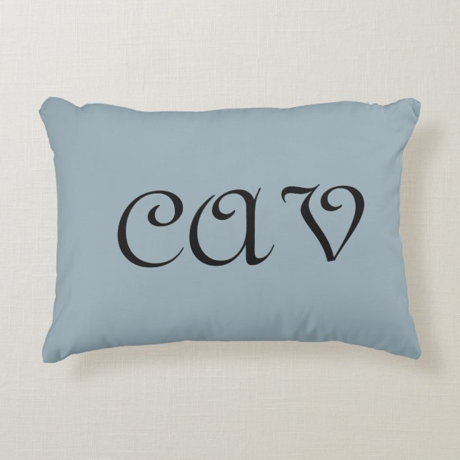 Drawstring Backpack Accent Kussen (Voorkant)