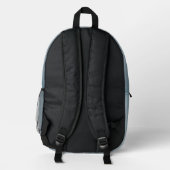 Drawstring Backpack Bedrukte Rugzak (Achterkant)