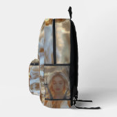 Drawstring Backpack Bedrukte Rugzak (Rechts)
