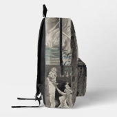 Drawstring Backpack Bedrukte Rugzak (Links)
