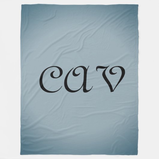 Drawstring Backpack Fleece Deken (Voorkant)