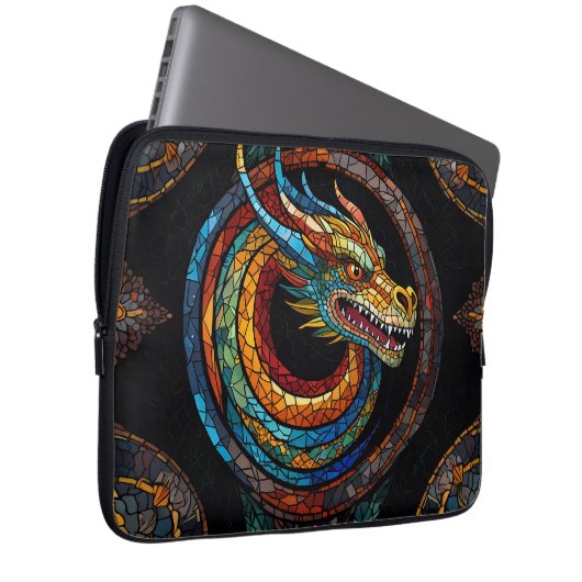 Drawstring Backpack Laptop Sleeve (Voorkant Rechts)