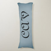 Drawstring Backpack Lichaamskussen (Voorkant Verticaal)