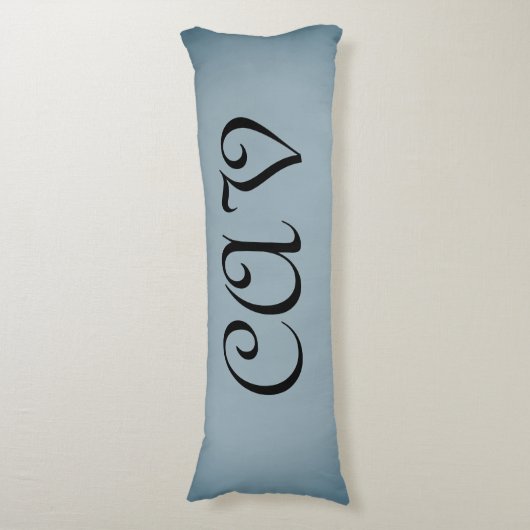 Drawstring Backpack Lichaamskussen (Voorkant Verticaal)