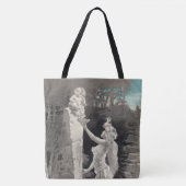 Drawstring Backpack Tote Bag (Voorkant)