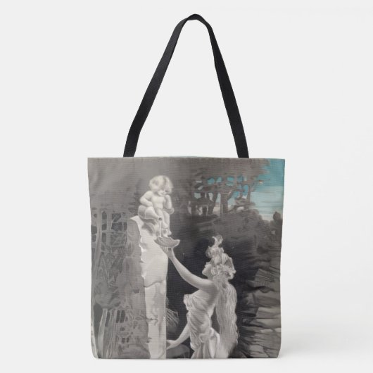 Drawstring Backpack Tote Bag (Voorkant)