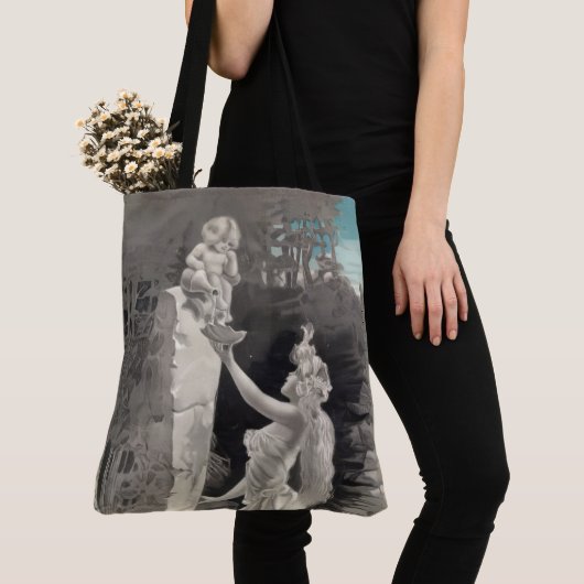 Drawstring Backpack Tote Bag (Dichtbij)