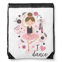 Drawstring rugzak van Ballerina Girl