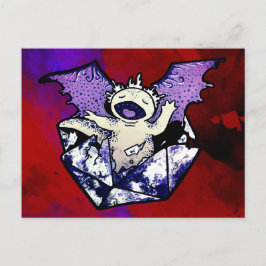 Draxolotyl Hatchling Briefkaart