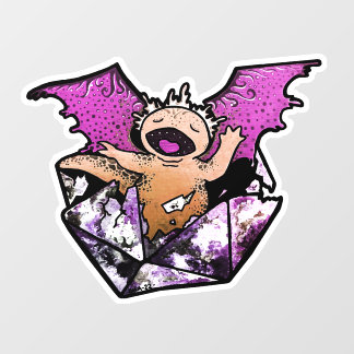 Draxolotyl-vensterbinding Raamsticker