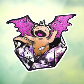 Draxolotyl-vensterbinding Raamsticker (Vel 3)