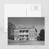 Drayton Hall Plantation, Charleston SC Briefkaart (Voorkant / Achterkant)