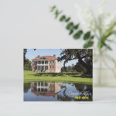 Drayton Hall, South Carolina Briefkaart (Staand voorkant)