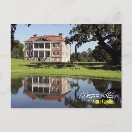 Drayton Hall, South Carolina Briefkaart (Voorkant)
