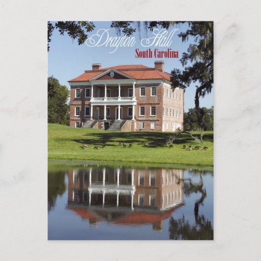 Drayton Hall, South Carolina Briefkaart (Voorkant)