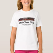 DRB Class 01.10 Deutsche Reichsbahn Steam Train T-shirt (Voorkant)