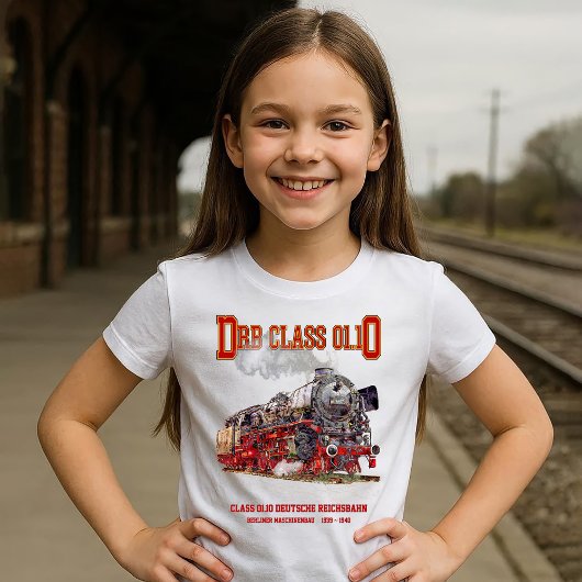 DRB Class 01.10 Steam Train. Deutsche Reichsbahn T-shirt