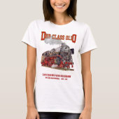 DRB Class 01.10 Steam Train. Deutsche Reichsbahn T-shirt (Voorkant)